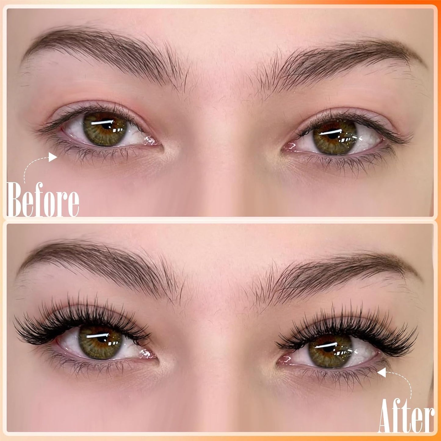 Reusable Natural Magnetic Eyelashes (No Glue Needed)