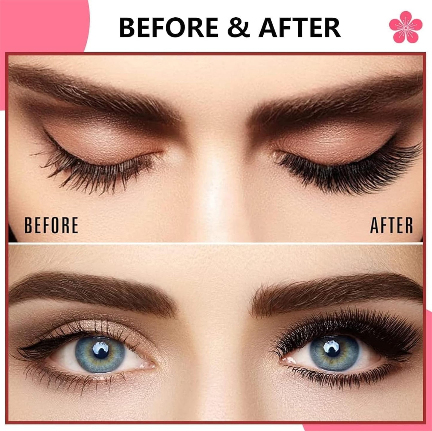 Reusable Natural Magnetic Eyelashes (No Glue Needed)
