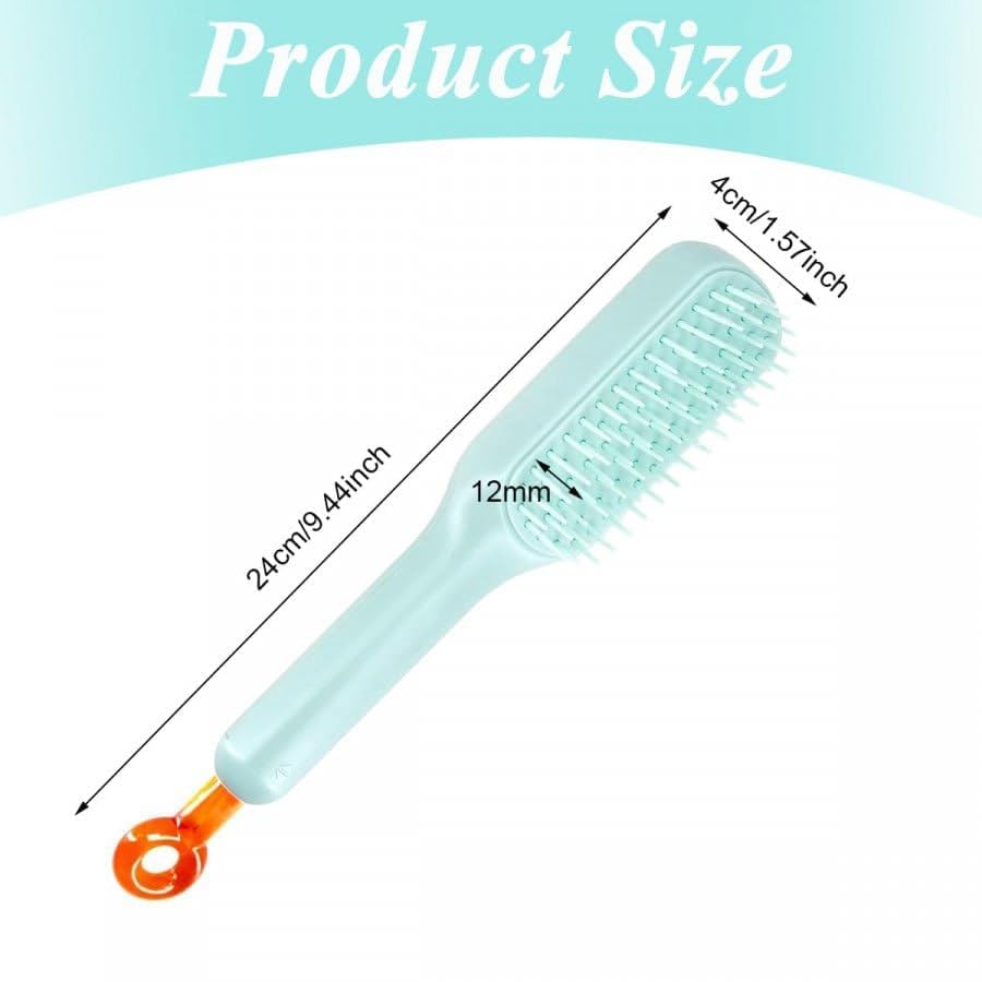 Self Cleaning Hair Brush - Clean Hair with One Pull