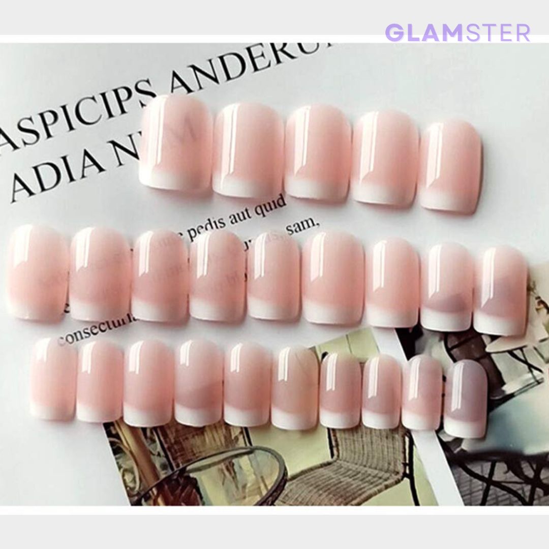 Artificial Stick on Re-Usable Nails (24 Pcs)